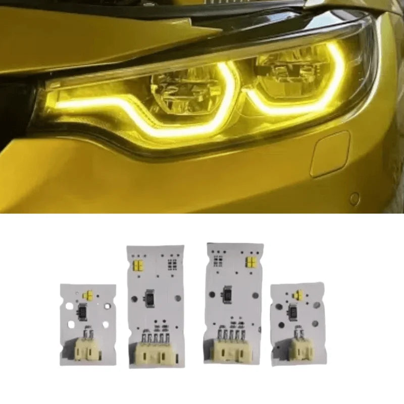 Angel Eye LED DRL Board For BMW M3 M4 G22 G23 G26 G80 G82 G83 430i M440i 2016-2020 Laser Headlight Daytime