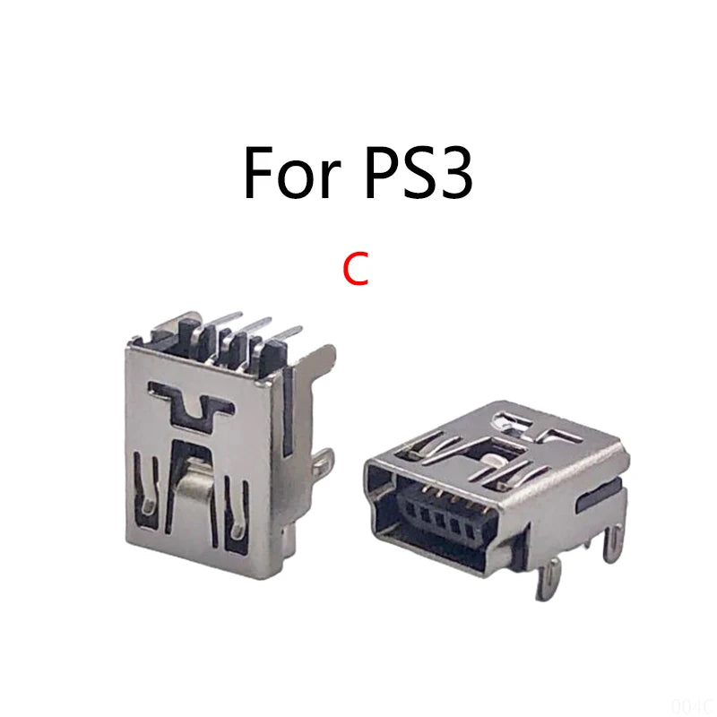 50PCS/Lot For Sony Playstation PS3 New Mini USB Charging Socket Port Power Charger Jack Connector