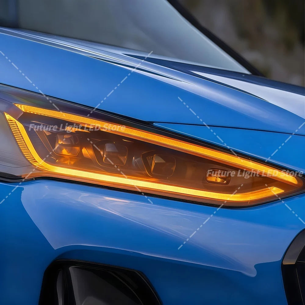 Headlight Daytime Running Light Chips Module Angel Eye Yellow Blue Red DRL LED Boards for Ford MK4