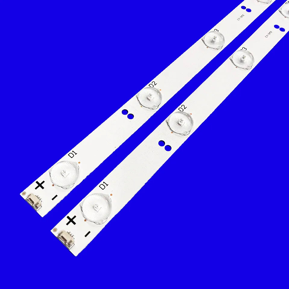 LED Backlight Strip for Kit 10pcs LED Backlight Strip For MAKENA 50 DE500M1NNAF-YA3 DE500M1NNAF Polaroid