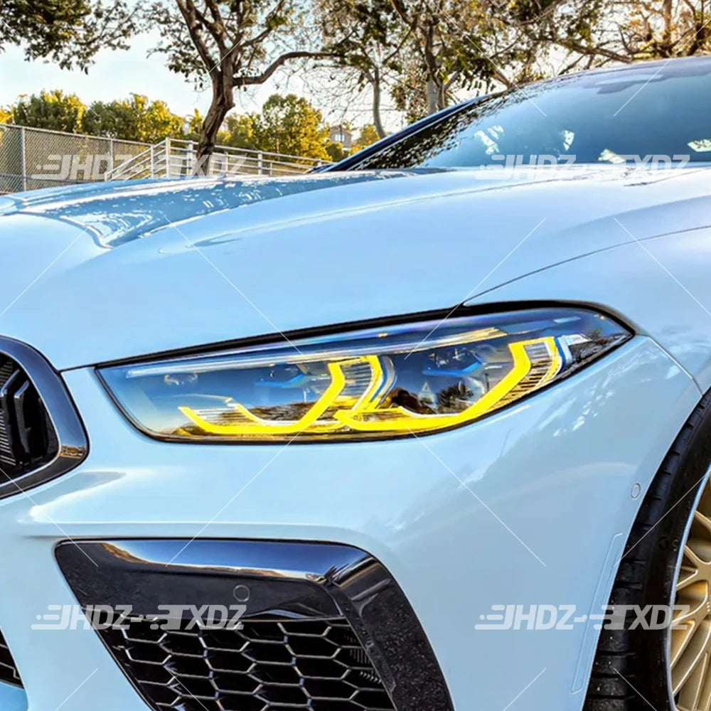 Angel Eye DRL LED Boards For BMW 8 Series F91 F92 F93 M8 G14 G15 G16 Yellow Amber Blue Red Daytime Running