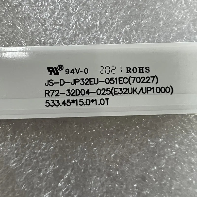 LED Backlight Strip for ASANO 32 JS-D-JP32EU-051EC(70227) - Replacement TV Backlight Strip