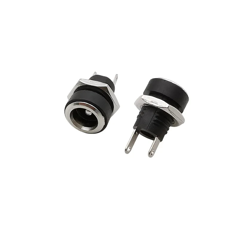 10Pcs DC-022B 5.5x2.1mm DC Power Jack Female Adapter 5.5mm x