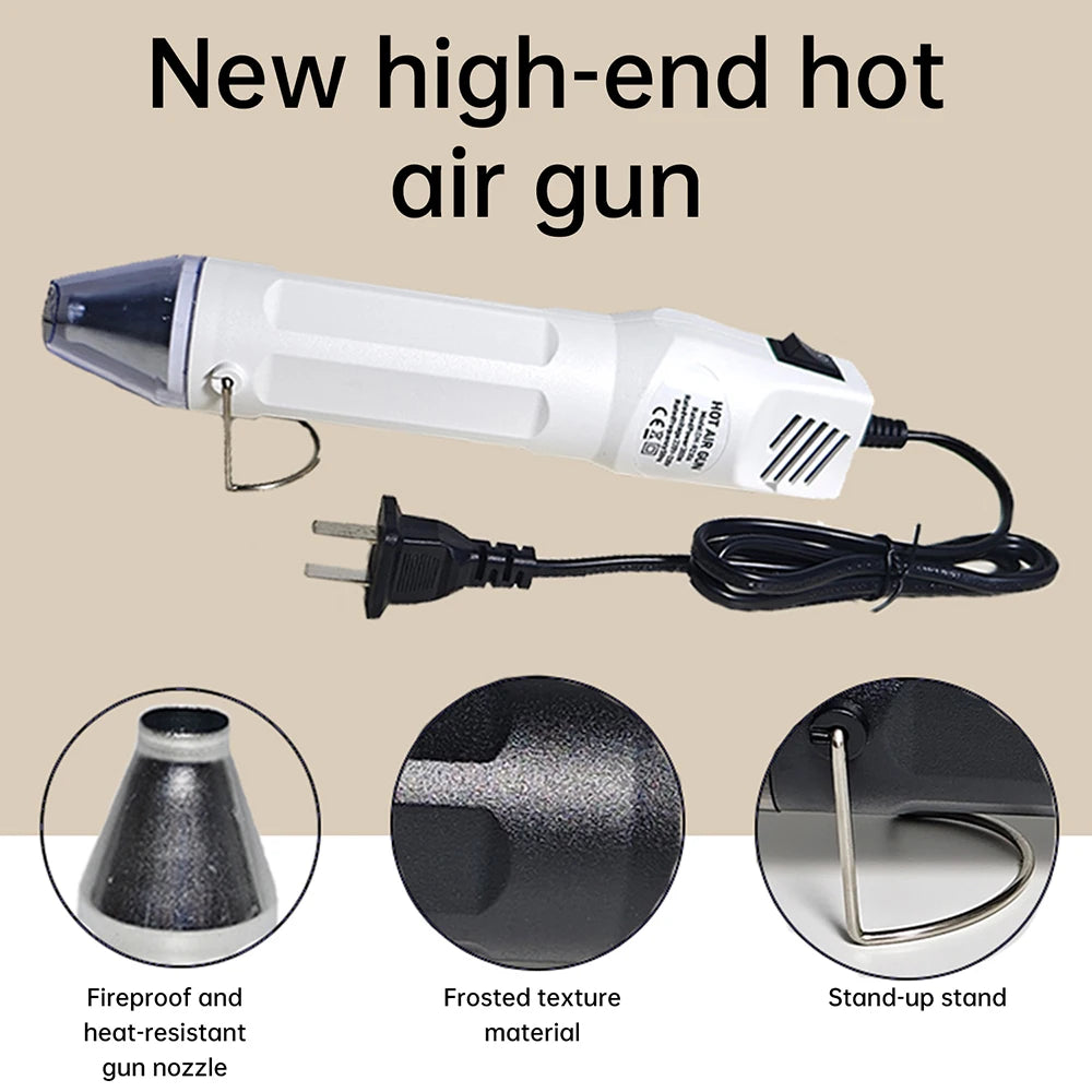 220V Hot Air Gun Electric Hot Dryer Mini Heat Gun 300W DIY W