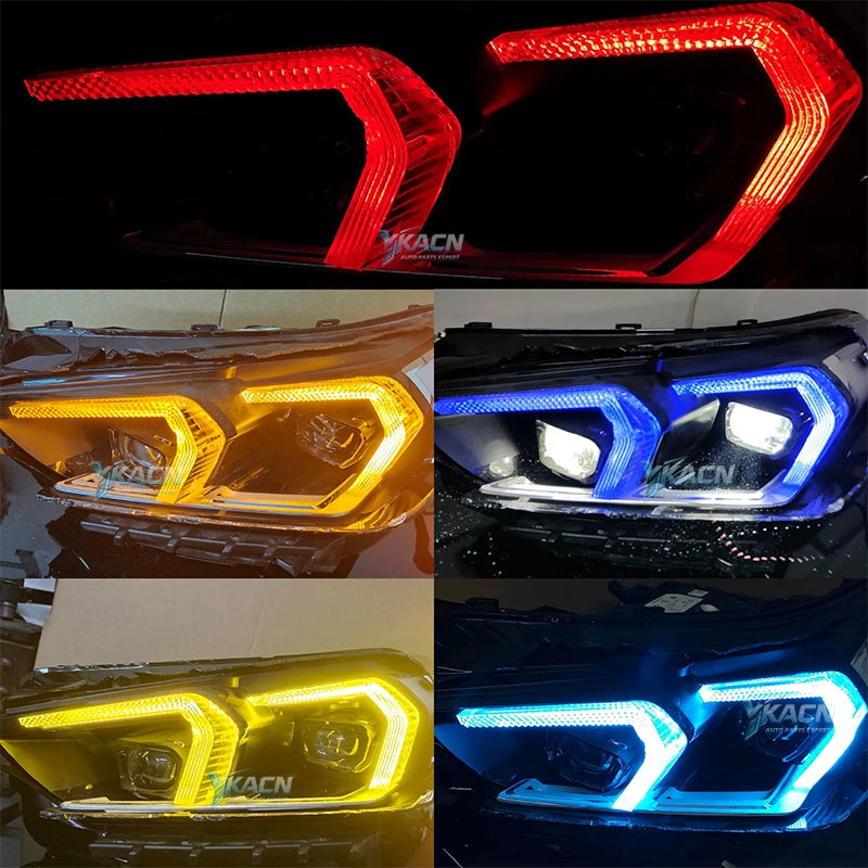 Angel Eyes DRL LED Boards For BMW X1 U11 U12 2023-2024 LED Headlight Daytime Running Light 63115A64445 for