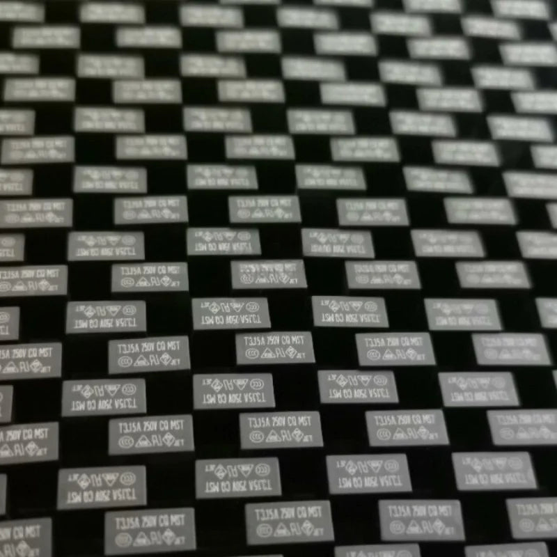 10Pcs/Lot T1A T2A T3.15A T4A T5A T6.3A T8A T10A 250V CQ Squa