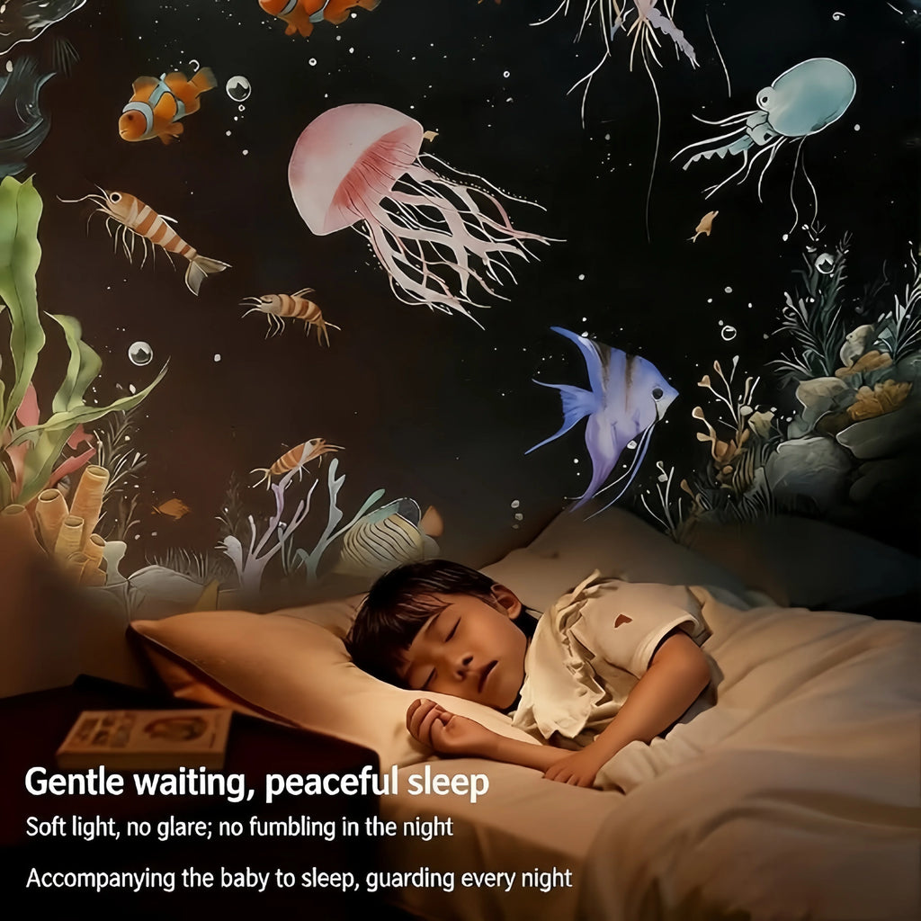 Galaxy Star Projector 2-in-1 Portable Lamp with 12 Slides 36