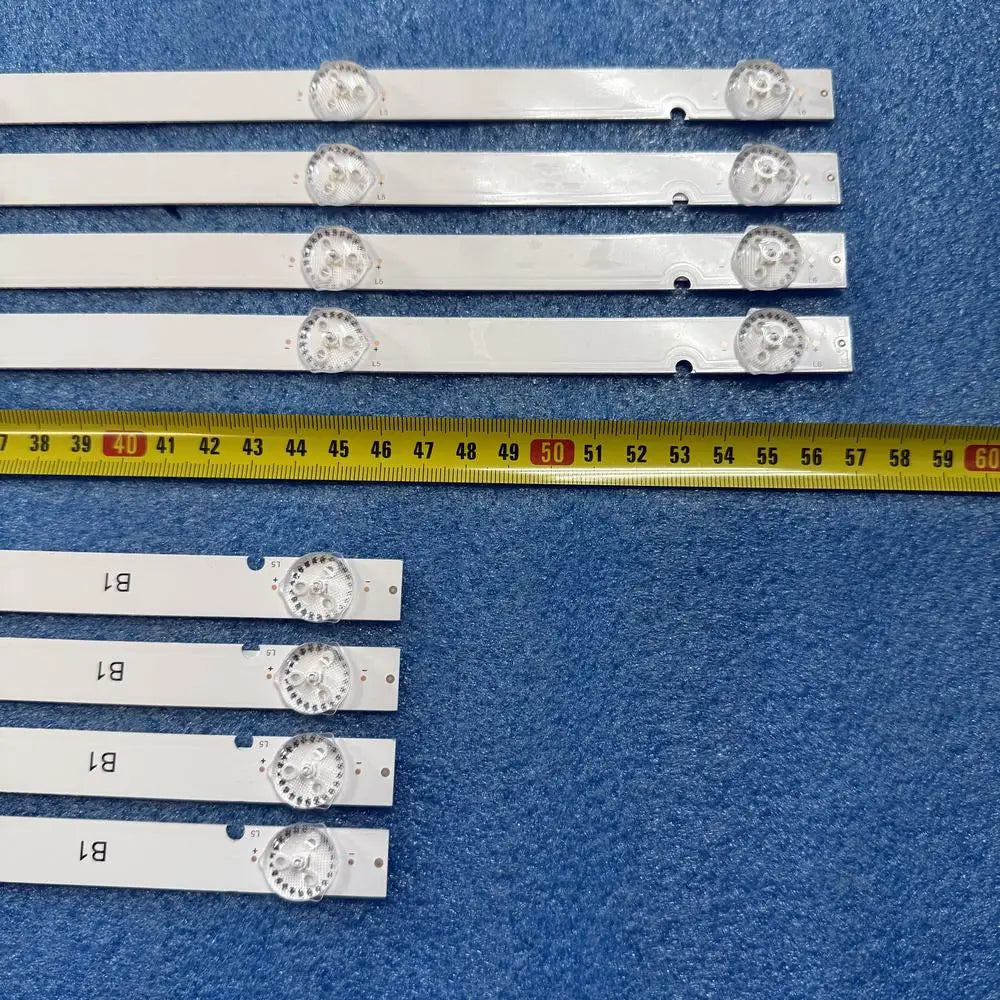 LED Backlight Strip for 8pcs /set LED Backlight Strip For Skyworth 55U5A Coocaa 55U2A13G METZ 55U2X42C