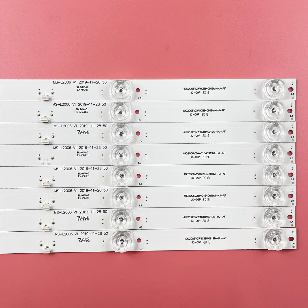 LED Backlight Strip for TV backlight CC02500D410V07 50E20 for MS-L2006 V1 AMCV LE-50ZTUS27 DEXP U50E7000Q