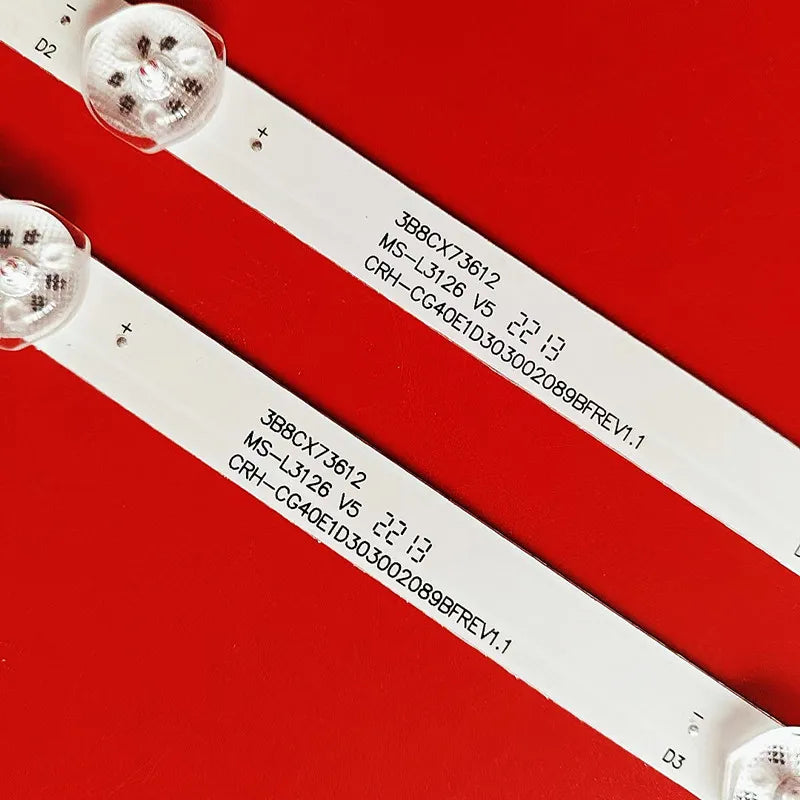 LED strips CRH-CG40E1130300208B1SREV1.2 MS-L3126 V5 3B8CX73612 40X8 40K6N for Skyworth 40STE6600 40K5C
