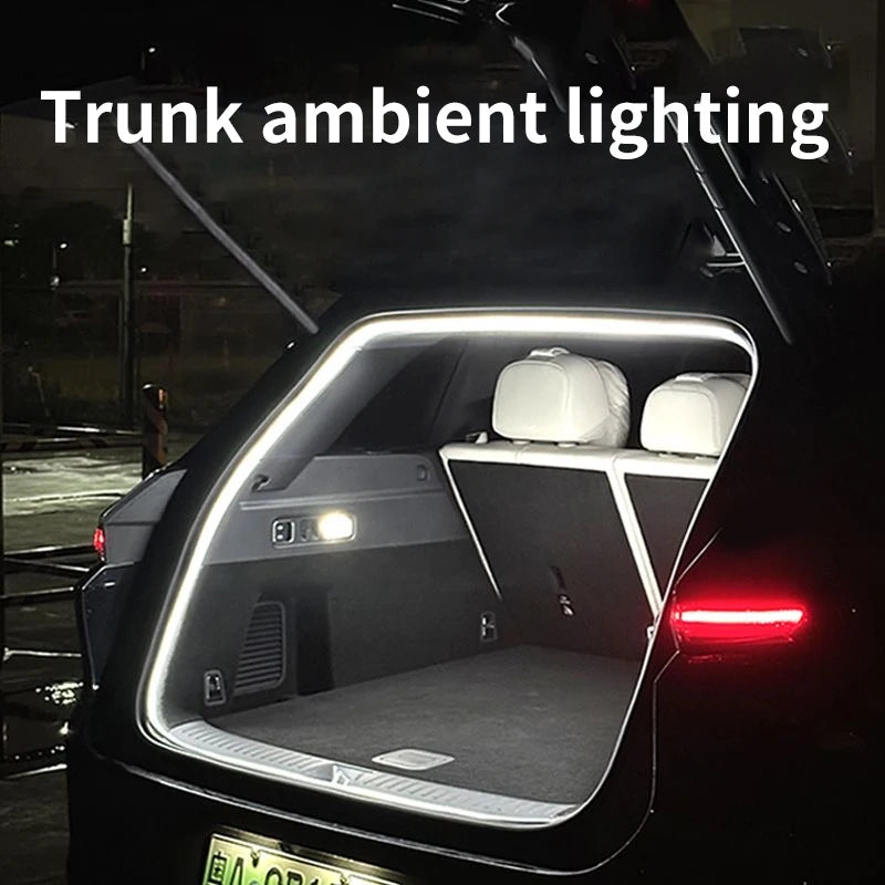 Car Trunk Led Light Strip Waterproof PVC Flexible Ambient Li