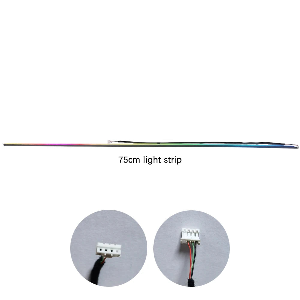 18 in 1 Full Color Streamer Symphony LED Ambient Light Parts Replace Accessories (3 Wires 3 Pins)