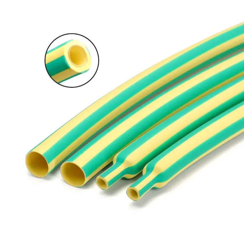 2M 11 Colors 3 1 with Glue Heat Shrink Tube 1.6mm 50mm Dual Wall Adhesive Lined Polyolefin Shrinkage Wire Cable Protect Sleeve