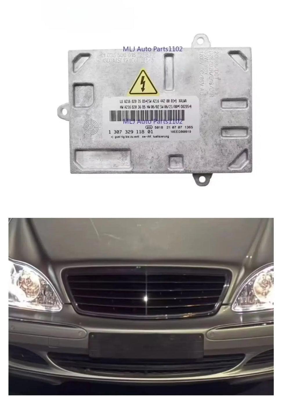 Xenon Headlight HID Ballast Control Unit D1S D2S D1R D2R for S Class A216 W220 W221 C216 for SClass W221