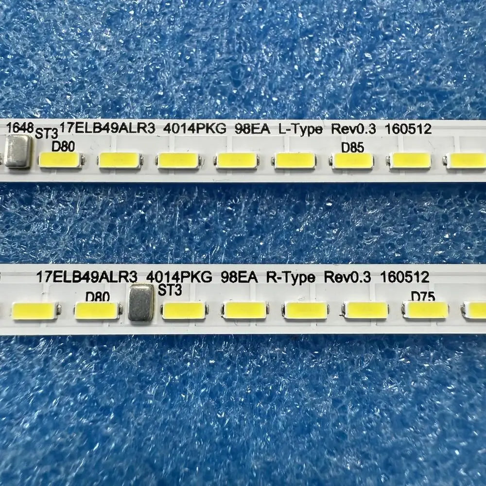 LED Strip for Vestel 49R8560UA 49UD9280 49UD9660 49UD9200 49UA9800 49TU8560 49UD9460 VES490QNUS-2W-U02