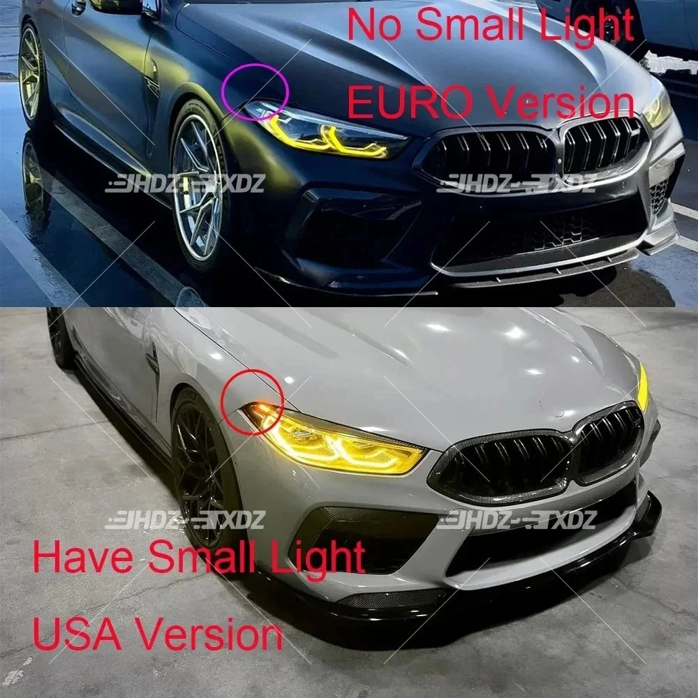 Angel Eye Daytime Running Light LED Boards For BMW M8 F91 F92 F93 G14 G15 G16 2019-2023 Amber Blue Red DRL