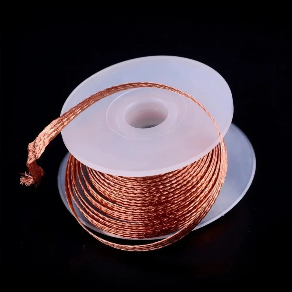 1.0-4.0mm Length Welding Wires Desoldering Mesh Braid Tape C