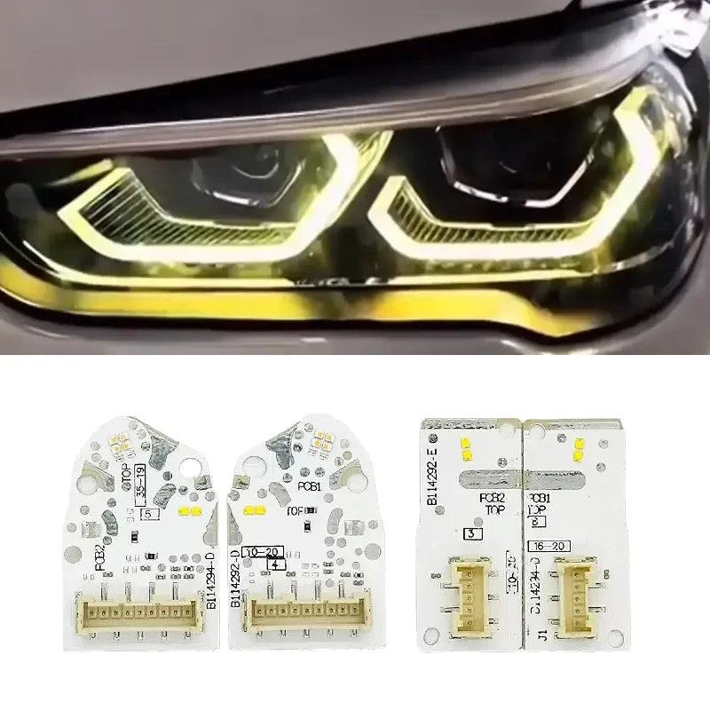 LED Headlight Daytime Running Lights Chips LED PCB Board DRL Module For BMW X2 F39 LCI X1 F49 LCI F48 2020