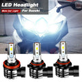 Motorcycle 9600LM LED Headlight High Low Beam Park Light Bul