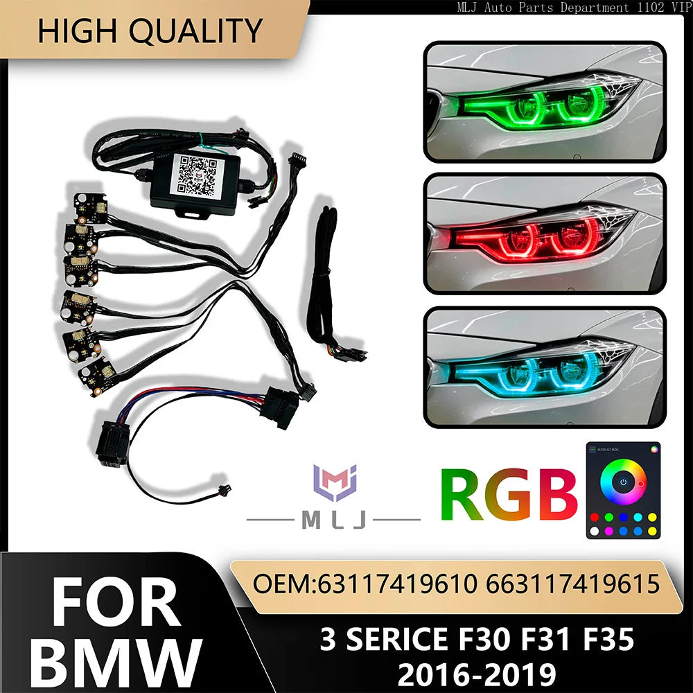 3 Series F30 F31 F35 LCI LED CSL Style Control By Phone Car Accessories 63117419610 for BMW F30 F31 F35