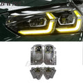 Angel Eye DRL LED Boards For 2022 2023 BMW X3 X3M G01 X4 X4M G02 F97 LCI Headlight Blue Daytime Running Light