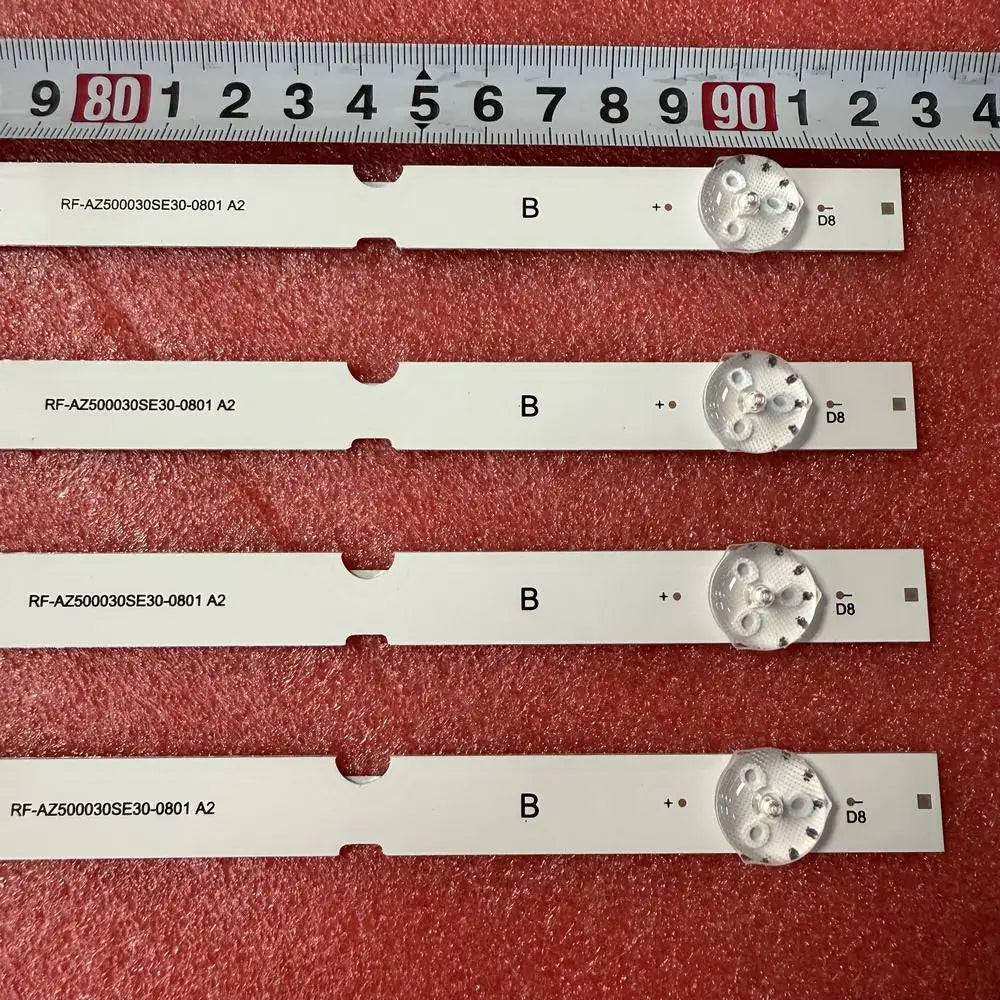 LED Backlight Strip for 4pcs/set LED Strip for Panasonic TH-50GX580C 50C60 PTV50Q20SNBL TH50GX580C