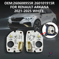 DRL Replacement LED Light Source Module Halo Angel Eyes White Board For Renault Arkana 2021-2025 Headlamp for