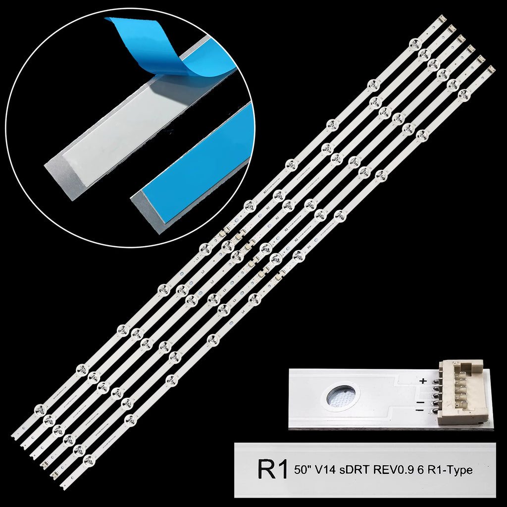 LED Backlight Strip for 50" V14 sDRT 50LB671V 50LB6780 50LB670V 50LB670V-ZA 50LB677V 6919L 2144A 2140A 2145A