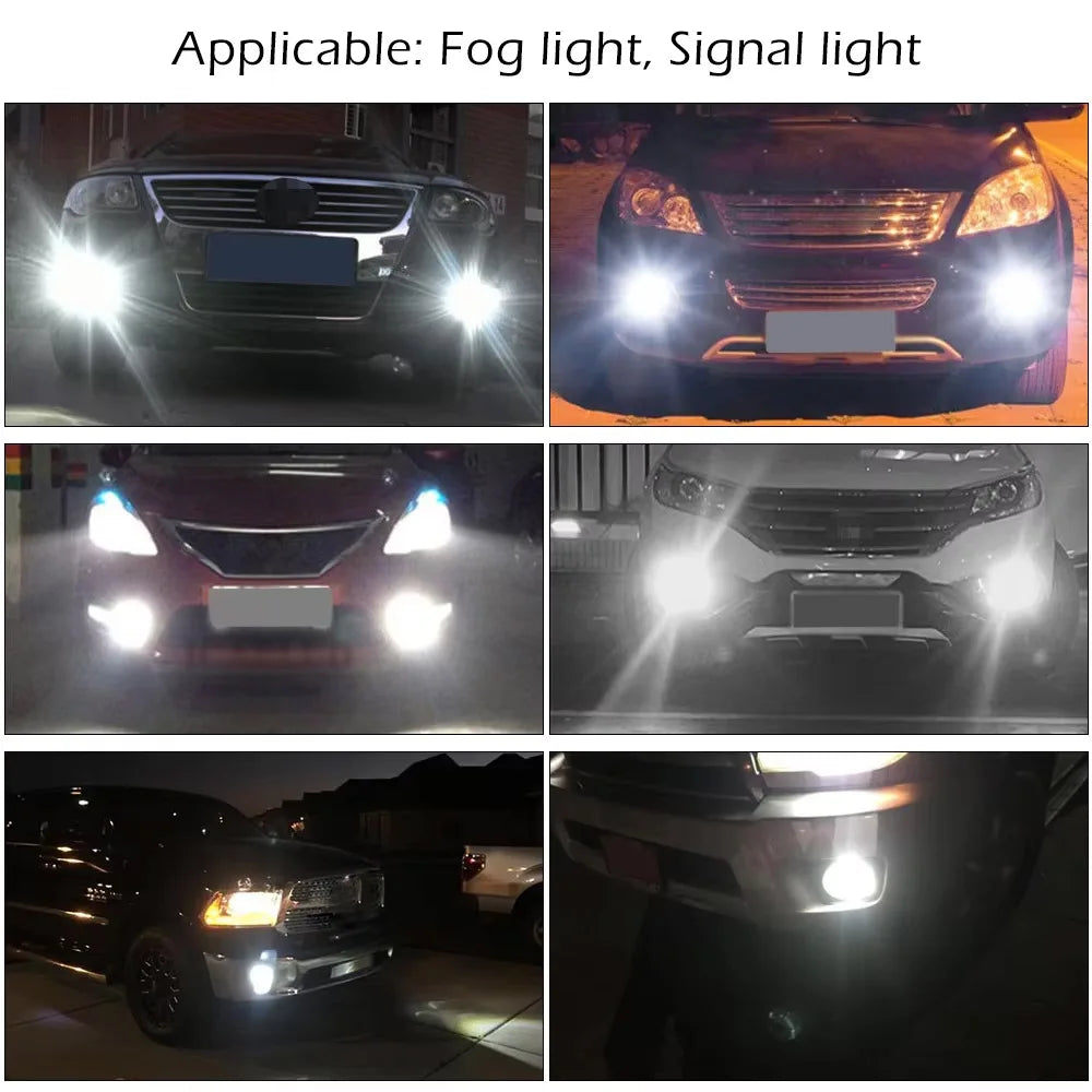1/2/4pcs H7 Car Headlight Bulb Kit Waterproof Auto Fog Light