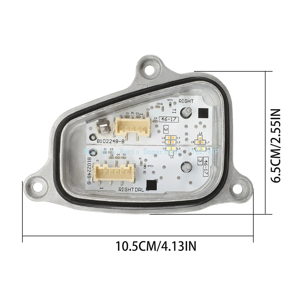 Headlight Daytime Running Light Module DRL Chips With Heat Sink for Seat 2017-2023