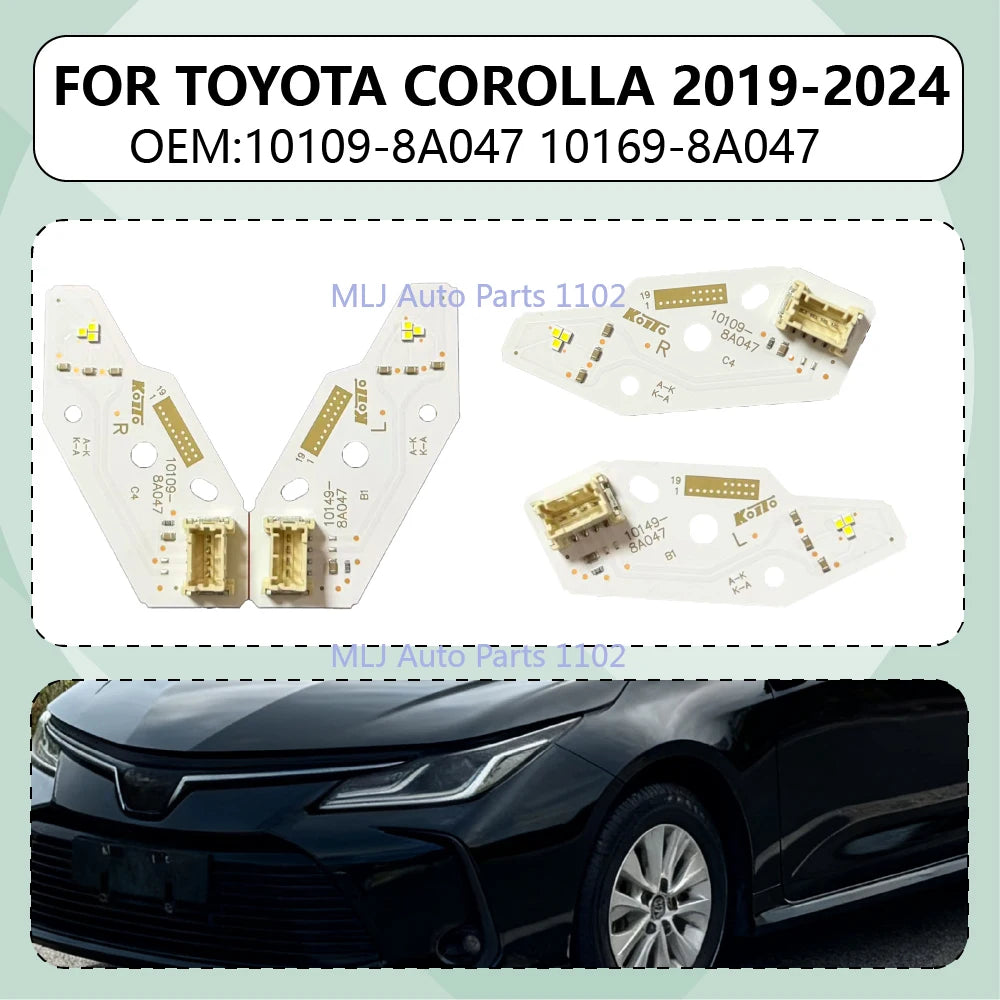 Angel Eye Module Daytime Running Light Light Source Chip Car Part for Toyota Corolla 2019-2024
