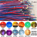 20pcs 0402/0603/0805/1206 SMD LED Model Lamp Wired Micro Led