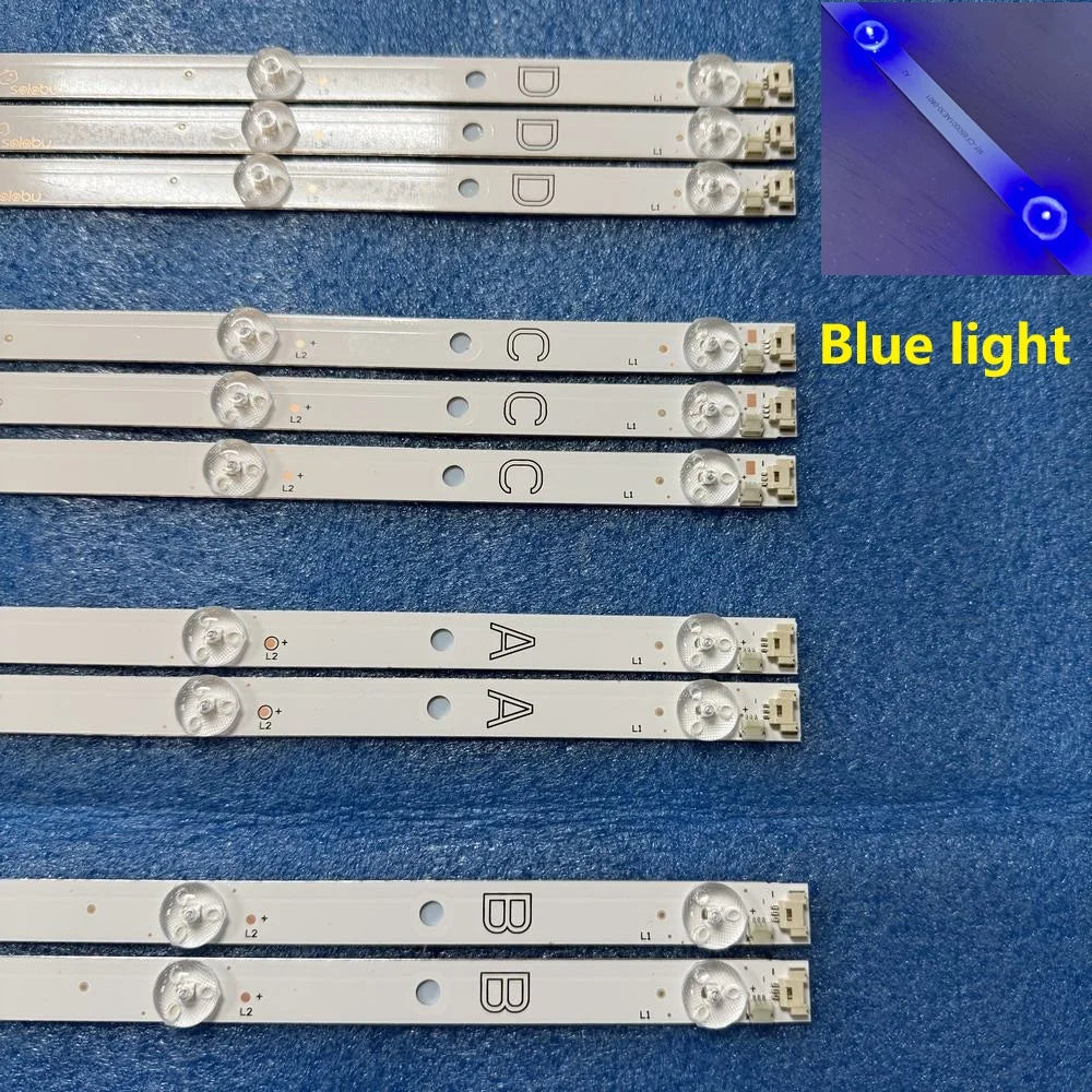 LED Backlight Strip for Full Set LED Backlight Strip(10) Blue Light for OK OTV 65AQU-5022V BUSH QLED65UHDRS