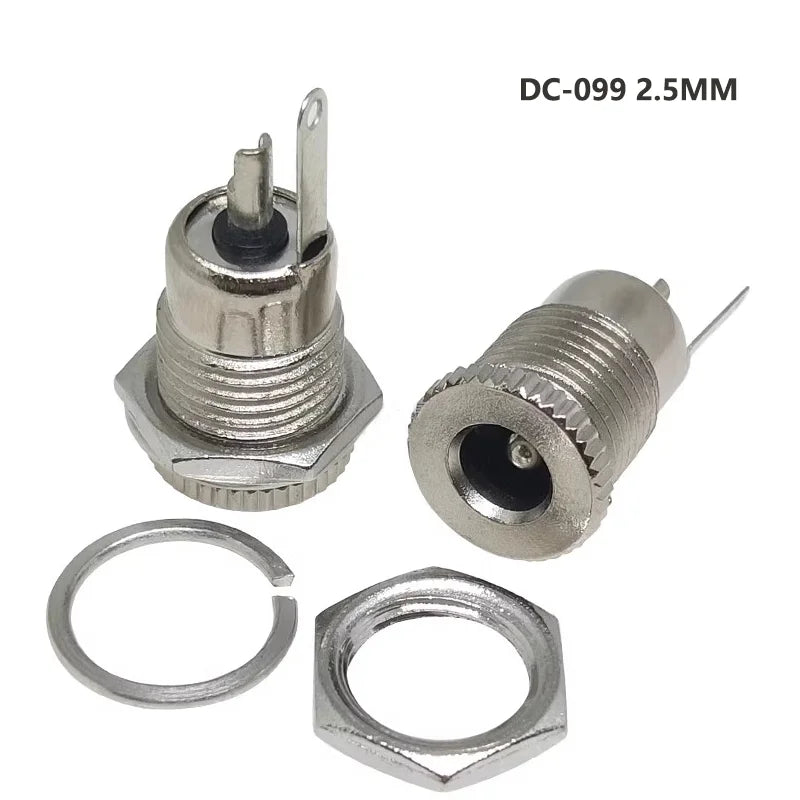 10/50PCS DC099 5.5 mm X 2.1mm DC Power Jack Socket 5.5 2.1 F