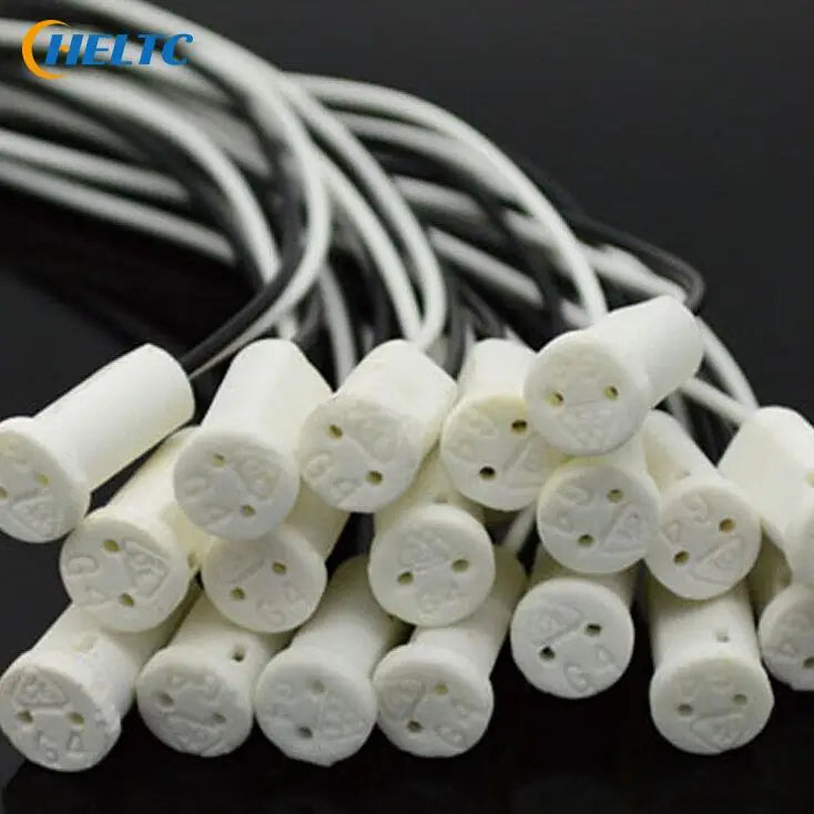 10pcs/lot High Quality Socket Holder Connector G4 Ceramic He
