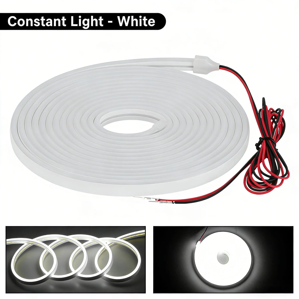 Car LED Trunk Lighting Lights Dynamic Flowing Flexible Light Strip Scanning Atmosphere Lamp Waterproof for Car Light Accessories