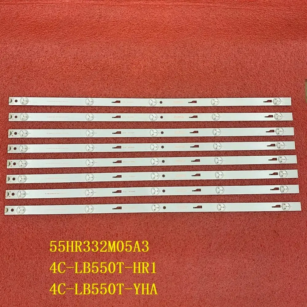 LED Backlight Strip for 5LED LED Backlight Strip For 55GA1600 TCL T55D18SFS-01B 55FB3103 YHA-4C-LB550T-YHB