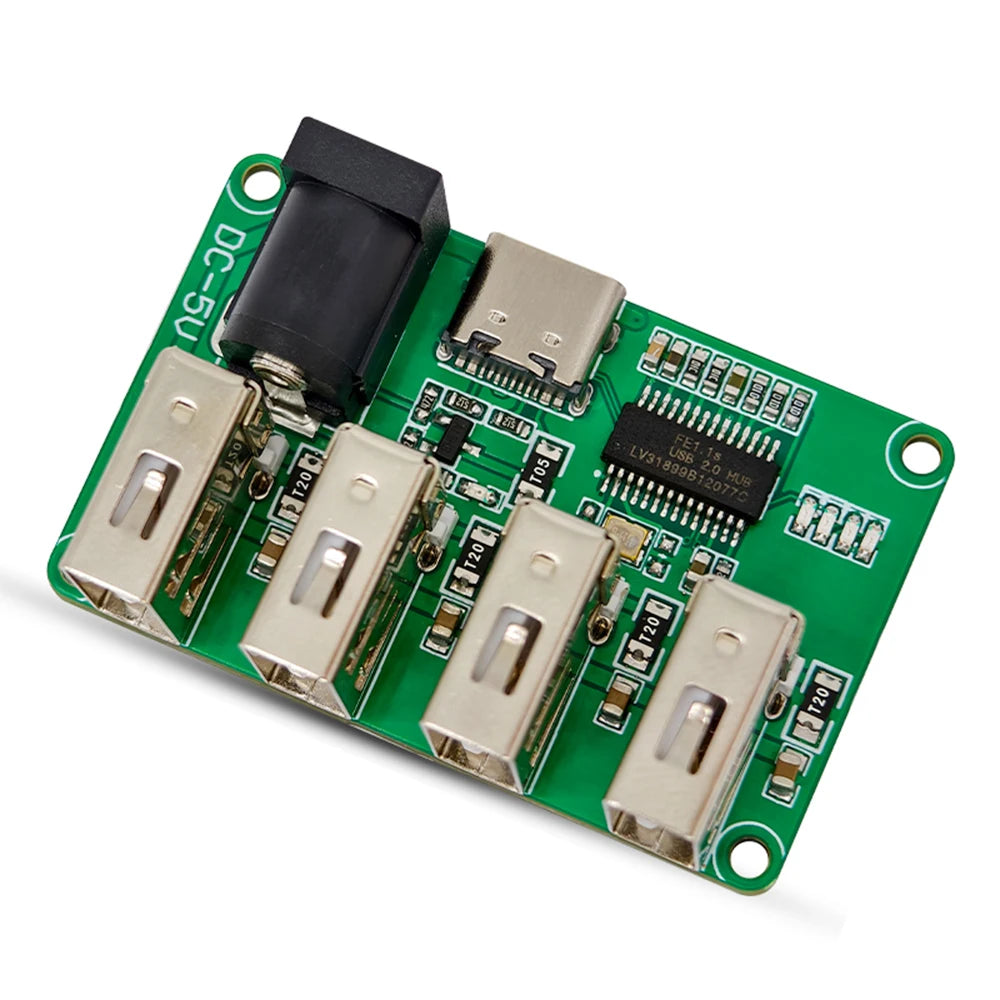 DC 5V 1 to 4 port PH2.0 Interface One To Four USB 2.0 Hub Mo