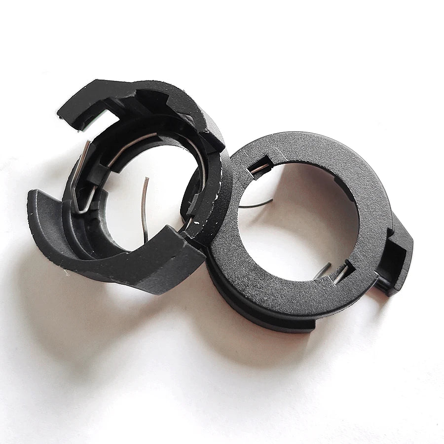2Pcs H7 LED Headlight Bulbs Adapter Holder For Alfa Romeo VW