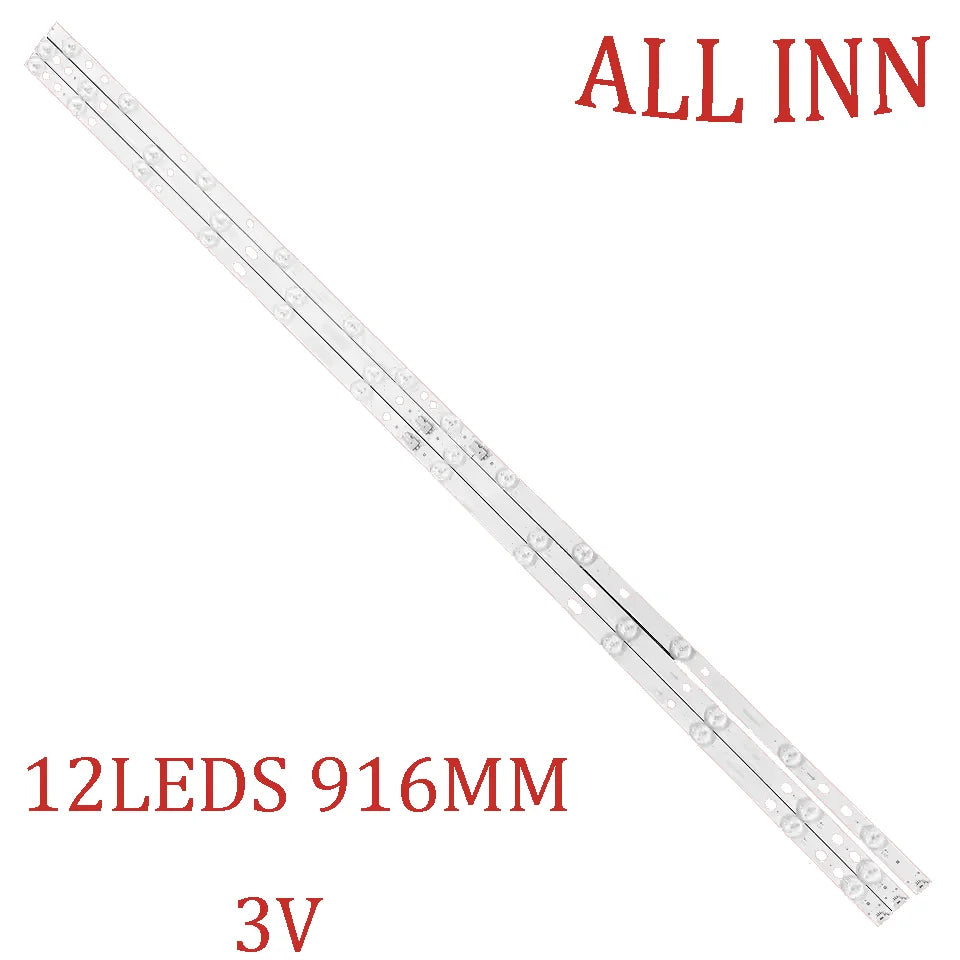 LED Backlight Strip for 3pcs 50HK5600 50HAK6150U 50-FUA-7000 ULW50TS643 TVU50W652ST VES500QNDH-2D-N42 N41