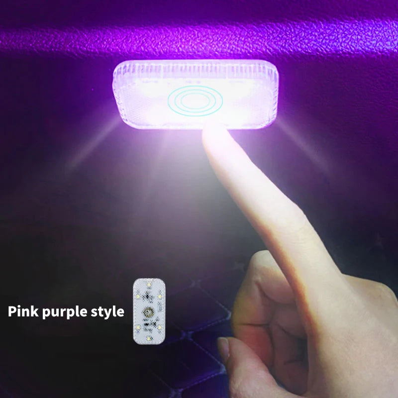 Automotive LED Touch Lighting Reading Lights Roof Lights Emergency Lights Mini Night Lights Interior Decorative Trunk Light