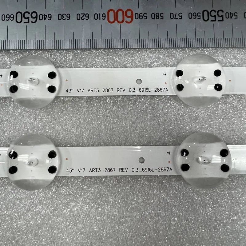 LED Backlight Strip for 10LED LED Backlight Strip for TV 43LJ624V 43UJ670V 43LV340C-UB 43LJ610V 43 V17 ART3