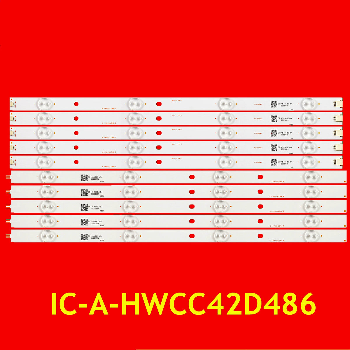 LED TV Backlight Strip for TH-43C410K TX-43ESW504 TX-43FSW504 TH-43CS600 TC-43ES630B TZLP152KFCH TZLP152KFCB