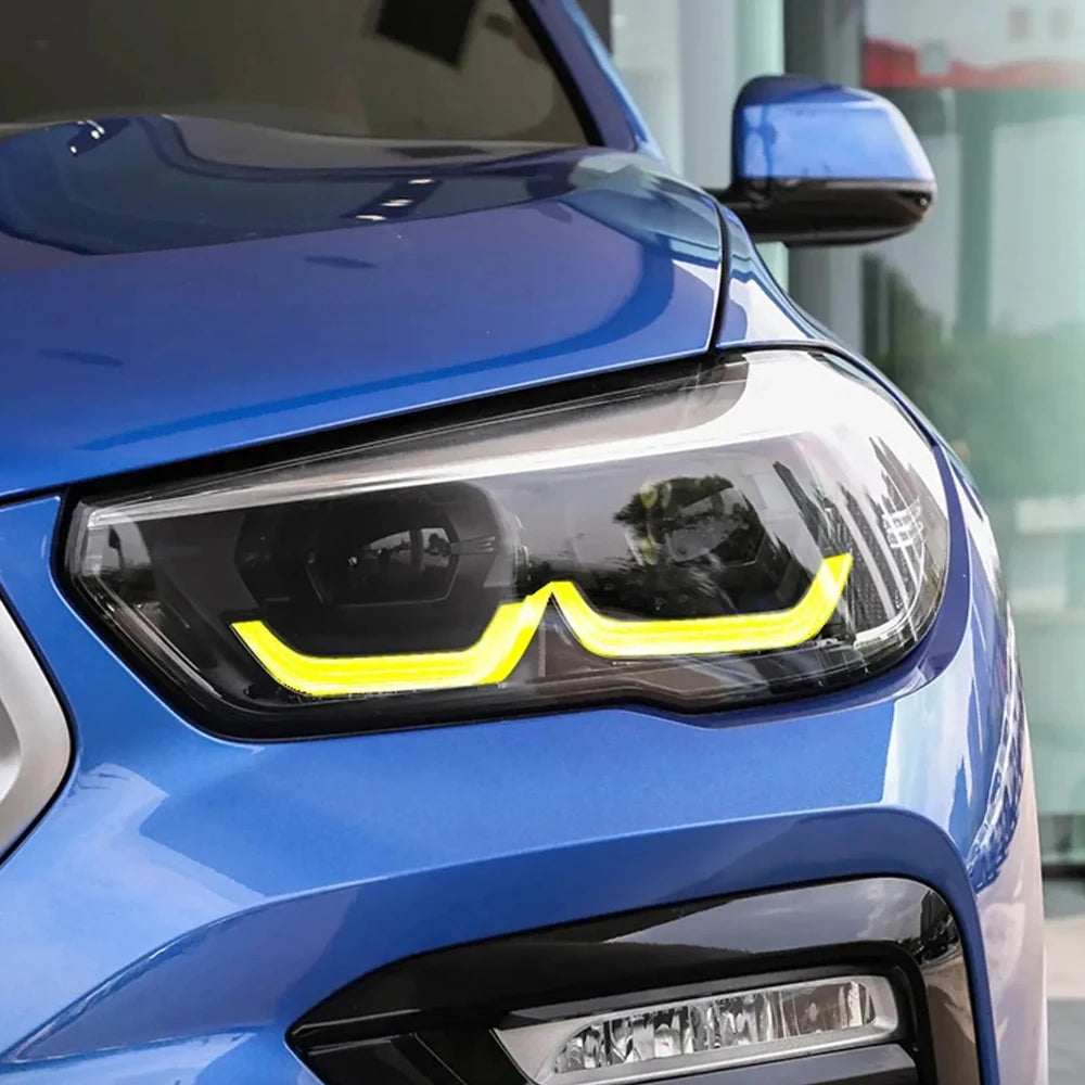 Angel Eyes LED DRL Board Module For 19-22 BMW X5 G05 X5M F95 X6 G06 X6M F96 Non-Laser Headlight Daytime
