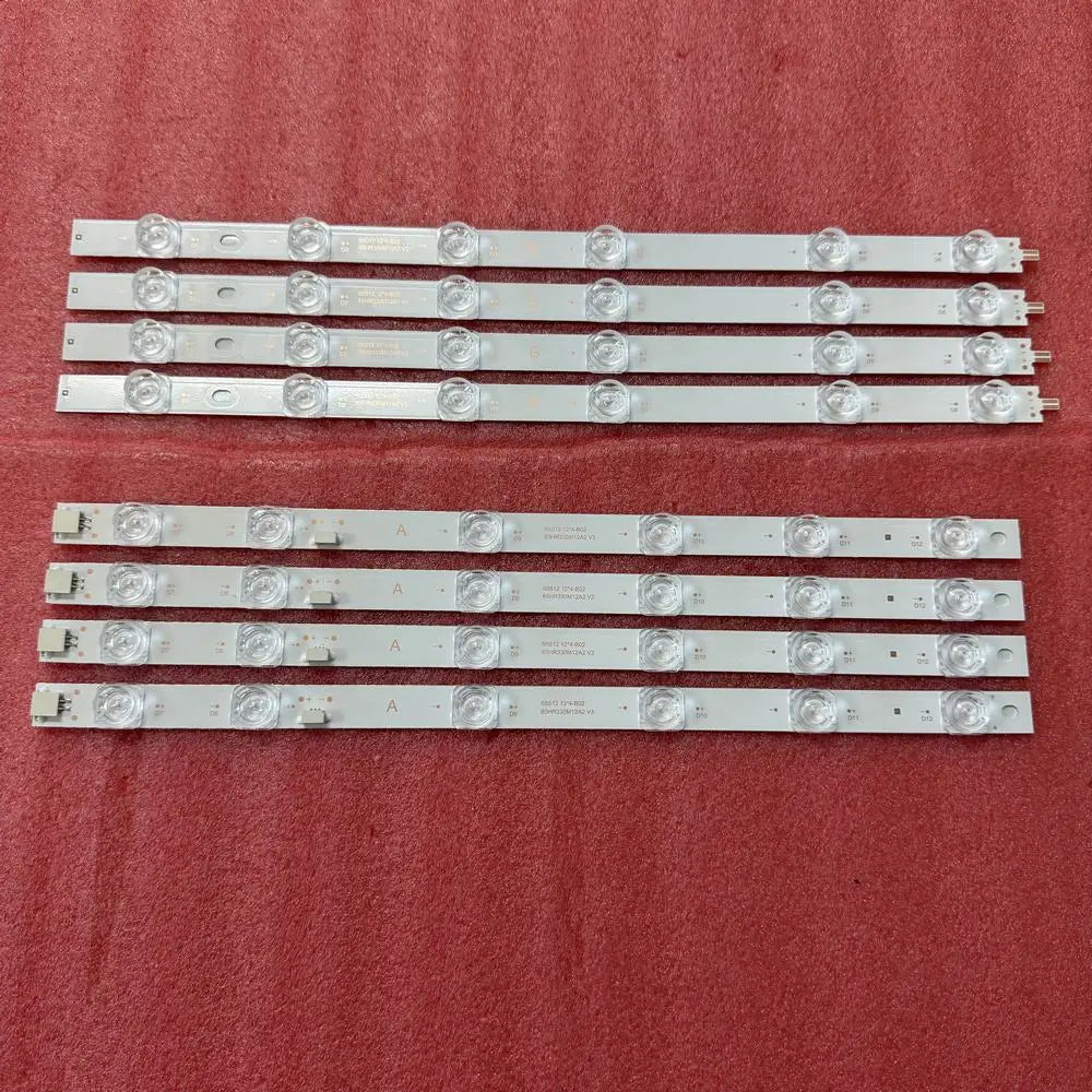 LED Backlight Strip for12LED For TCL B0101-000510 B0101-000500 65RP630K 65S455 65P638 65P735 65S12 65P638X1