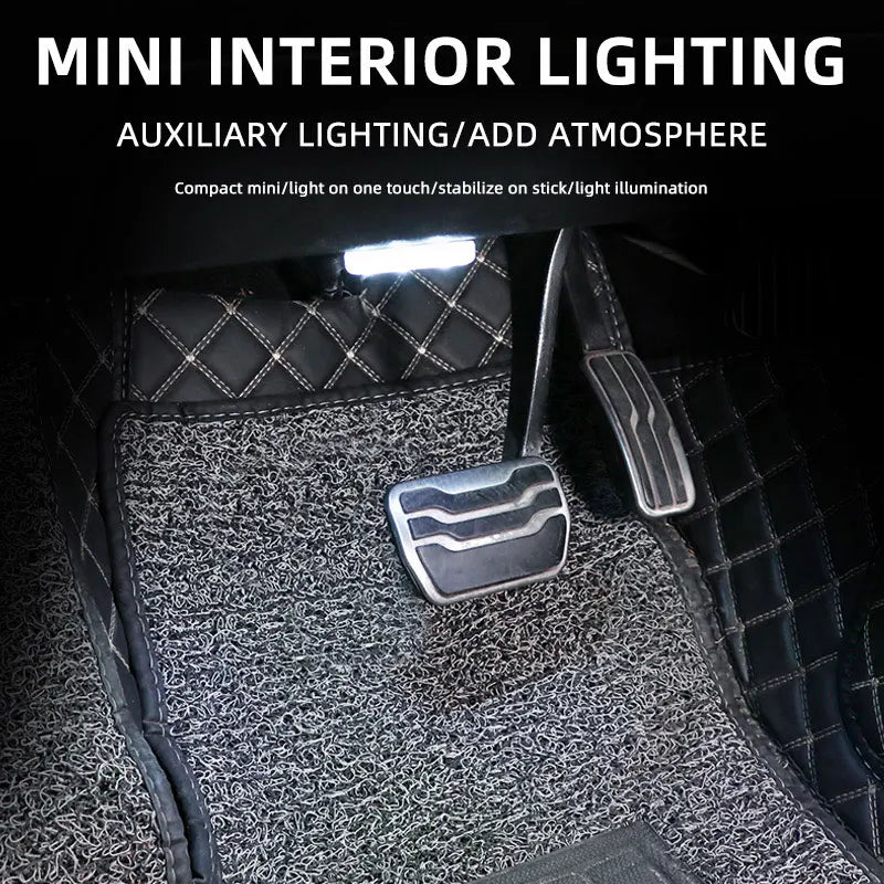 1/2/4Pcs Touch Sensor USB LED Interior Light LED Lamp Car Ce