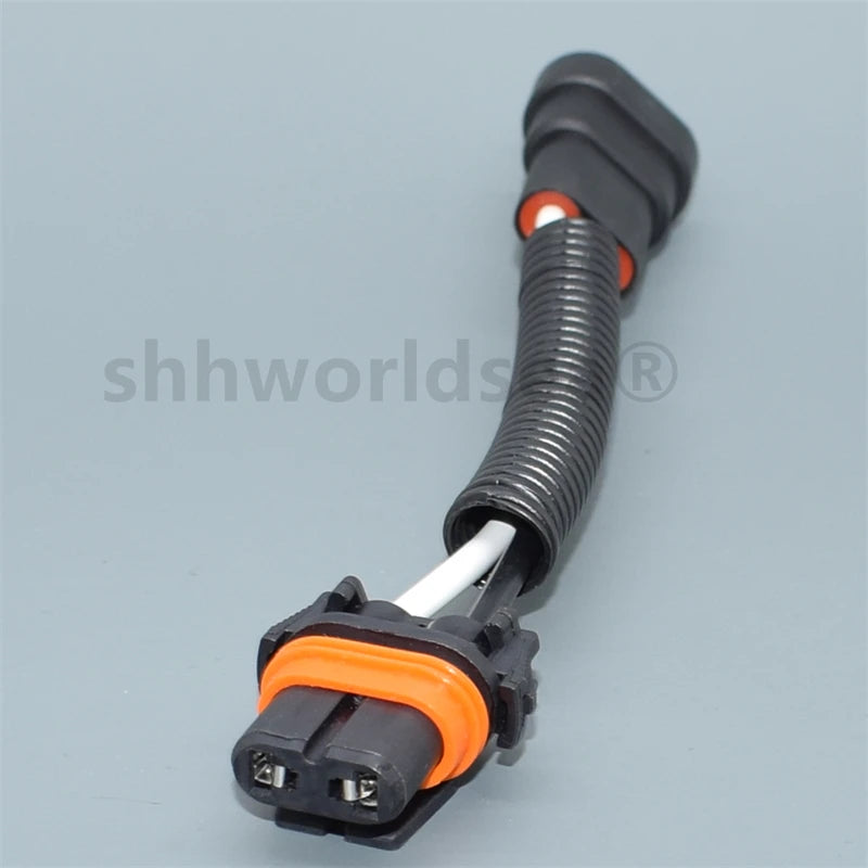 shhworldsea 9006 HB4 Female Adapter Wiring Harness Sockets C