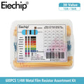 0.25W Metal Film Resistor kit set 30 Values resistors pack 1