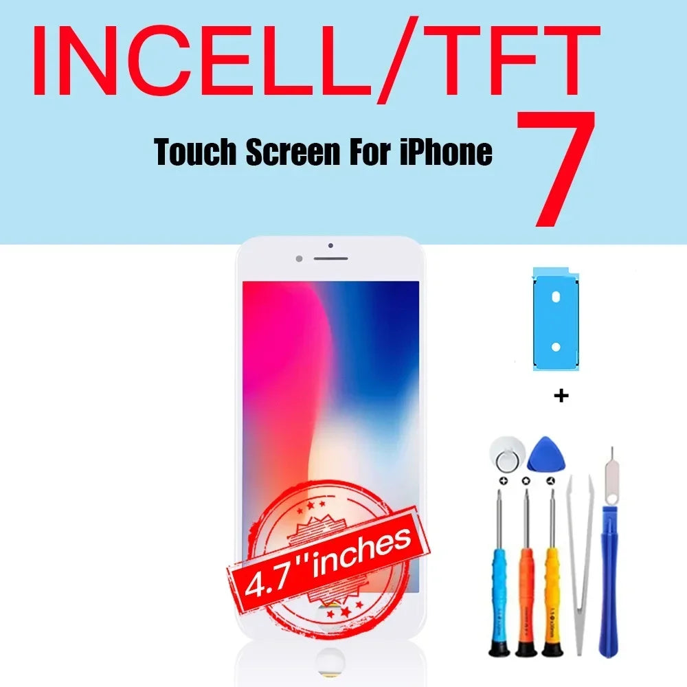 PINZHNEG High Quality Screen LCD OEM For iPhone SE 2020 8 PLUS 6 6S 7 Plus Display Incell Replacement Screen 10 Years Warranty