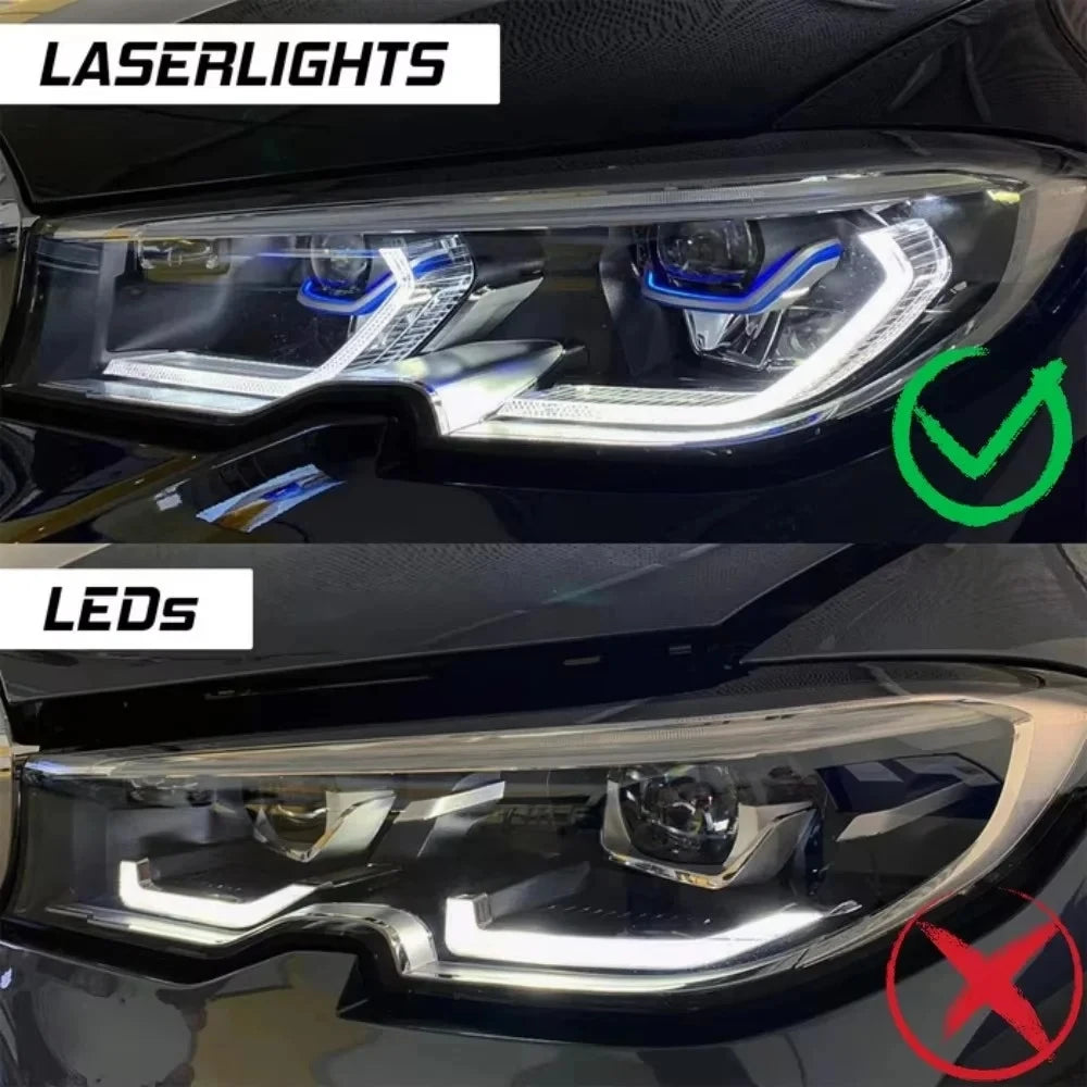 DRL LED Module Fit For 2019-2022 BMW 3 Series G20 G21 320i 330i M340i 340iX Laser Headlight 63118496134 for